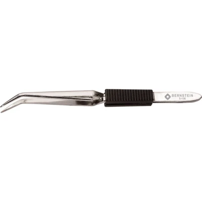 Afbeelding van Bernstein Tools for Electronics 5 156 Soldeerpincet Plat rond, gebogen 160 mm