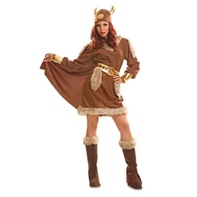 Afbeelding van Kostuums voor Volwassenen My Other Me Viking Vrouw (4 Onderdelen) Maat XXL