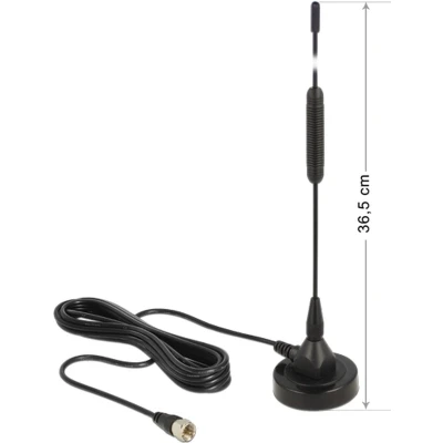 Afbeelding van DAB+ Antenne met F (m) connector 0 dBi 2 meter