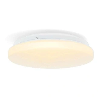 Afbeelding van Nedis SmartLife Plafondlamp Wi Fi RGB / Warm tot Koel Wit Rond Diameter: 260 mm 1820 lm 2700 6500 K IP44 Energieklasse: F Android IOS