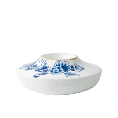 Afbeelding van Delfts Blauw Waxinelichthouder Bloesem 13 cm