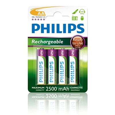 Afbeelding van Aa Batterijen 4 Stuks Nimh 2500Mah