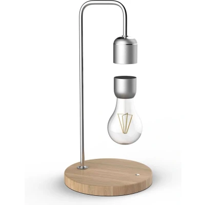 Afbeelding van Designnest Leviterende Lamp Silver / EU