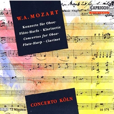 Afbeelding van Concerto Köln Mozart: Oboe, Flute, Harp And Clarinet (CD)