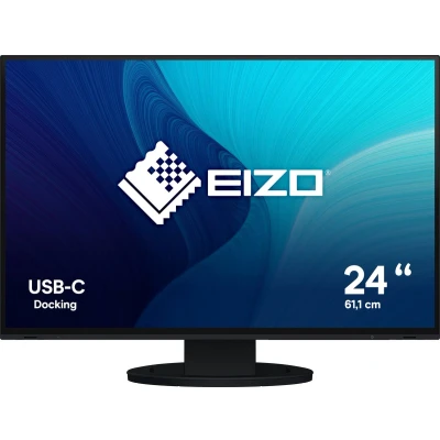 Afbeelding van EIZO FlexScan EV2485 BK LED display 61,2 cm (24.1&quot;) 1920 x 1200 Pixels WUXGA Zwart