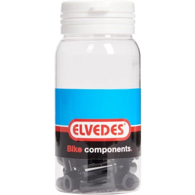 Afbeelding van Elvedes Pot Kabelhoedjes 5mm Open Alu Per 25st