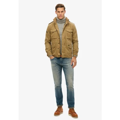 Afbeelding van Superdry Rookie Field Lichte jas, Heren, Maat: XXL, Sandstone brown