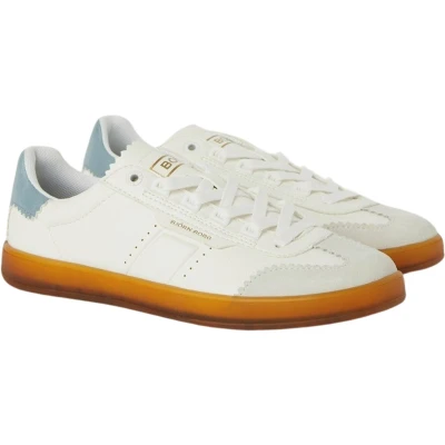 Afbeelding van Björn Borg GUM GMP W Sneakers laag, Dames, Maat: 36, Wht lblue Leer en imitatieleer