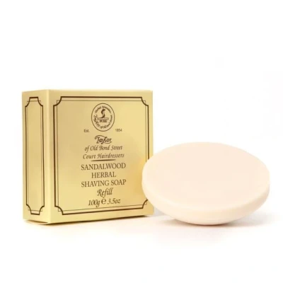 Afbeelding van Taylor Of Old Bond Street Navulling Sandalwood 100 g Zeep