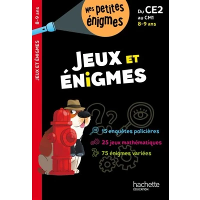 Image de Jeux et énigmes Du CE2 au CM1 Cahier de vacances 2025