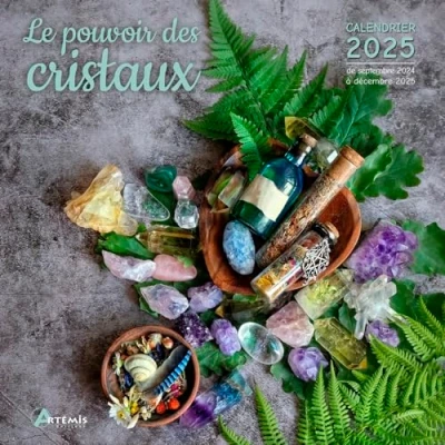 Afbeelding van LE POUVOIR DES CRISTAUX CALENDRIER