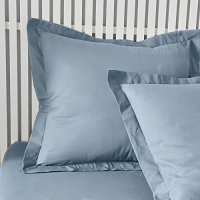 Afbeelding van TODAY Essential Set van 2 kussenslopen, 63 x cm, 100% katoen, effen, pauwenrood