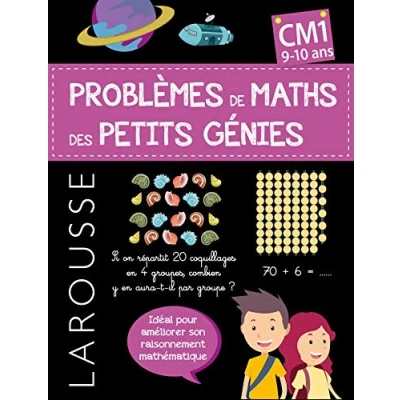 Afbeelding van Les problèmes de maths des petits génies: CM1