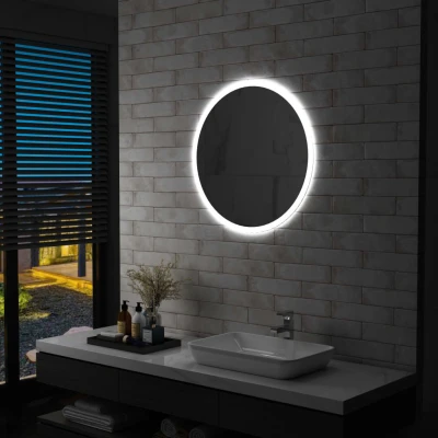 Afbeelding van Badkamerspiegel LED 70 cm