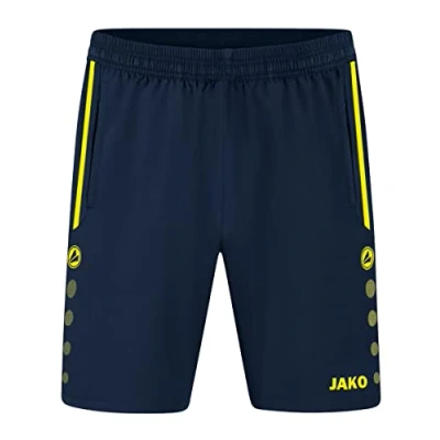 Afbeelding van JAKO Short Allround Marine/fluogeel