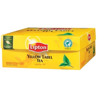Afbeelding van Thee Lipton yellow label zonder envelop 100x1.5gr