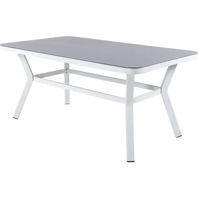 Afbeelding van Virya eettafel tuin zwart.