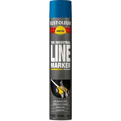 Afbeelding van Rust Oleum Lijnmarkering Blauw RAL 5017 Spuitbus 750ml