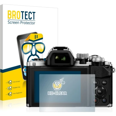 Afbeelding van BROTECT Screenprotector voor Olympus OM D E M10 Mark II Folie Beschermfolie transparant (2 Stuks)