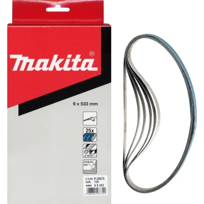 Afbeelding van Makita Schuurband K80 9X533 Blue P 39453