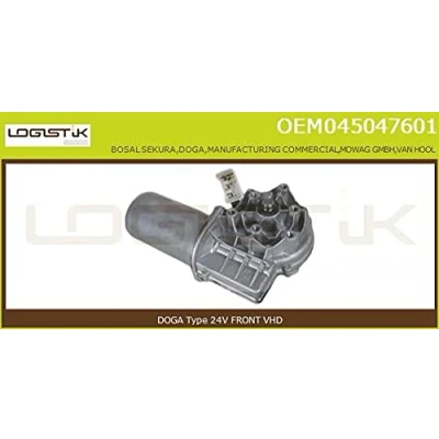 Afbeelding van CASCO CWM39601GS Ruitenwissermotor 24V Voor