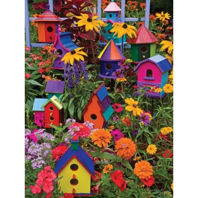 Afbeelding van Cobble Hill Legpuzzel Birdhouses 275 Stukjes
