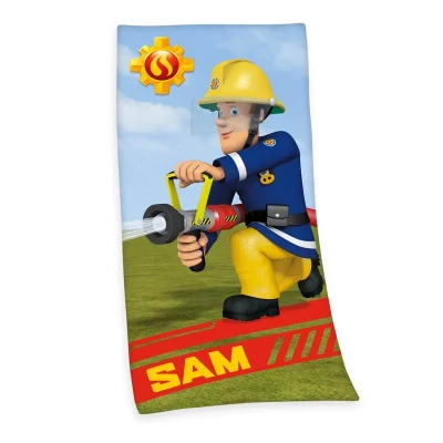 Afbeelding van Brandweerman Sam Strandlaken 75x150 cm Multi kleur
