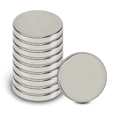 Afbeelding van Neodymium magneet, Ø 20x3mm, 4,2 kg, 10 pcs, blister