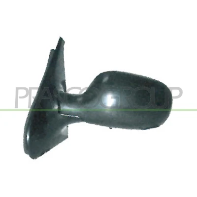 Afbeelding van Buitenspiegel Prasco RN3227124 Links Met grondlaag Manueel Van binnen instelbaar, Instellen: kabel, Bol vormig RENAULT: CLIO 2, 2 Kasten
