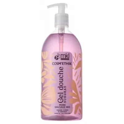 Afbeelding van MKL Green Nature Cosm&#039;Ethik Biologische Wilde Braam Supervette Douchegel 1 L