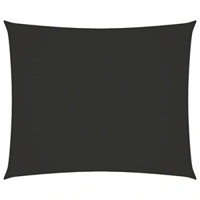 Afbeelding van vidaXL Parasolzeil van Oxford stof, rechthoekig, 4 x 5 m, antraciet