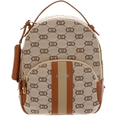 Afbeelding van LIU JO Backpack Rugzak, Dames, Maat: One Size, Natural