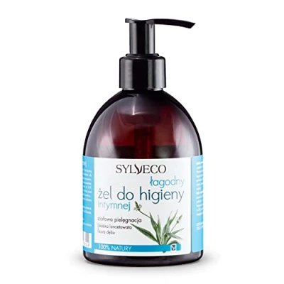 Afbeelding van Sylveco, Intieme verzorging, Milde Gel Is De Hygiëne Van Inty Weegbree Lanceolaat &amp; Eikenschors 300Ml (300 ml, gel)