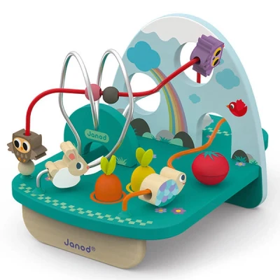 Afbeelding van Janod looping en puzzeltafel konijn &amp; co