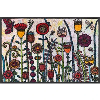 Afbeelding van wash+dry Deurmat, motief zonnige dag, 40 x 60 cm, voor binnen en buiten, wasbaar