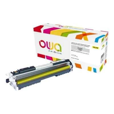 Image de OWA jaune remanufacturé cartouche de toner (alternative for: HP 130A)