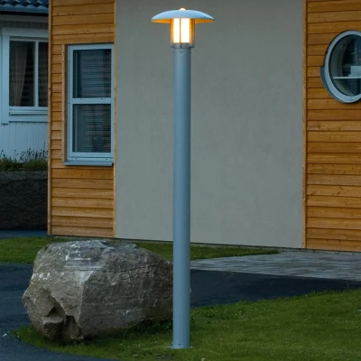 Afbeelding van Konstsmide 402 312 Heimdal Staande buitenlamp Spaarlamp, LED E27 60 W Zilver