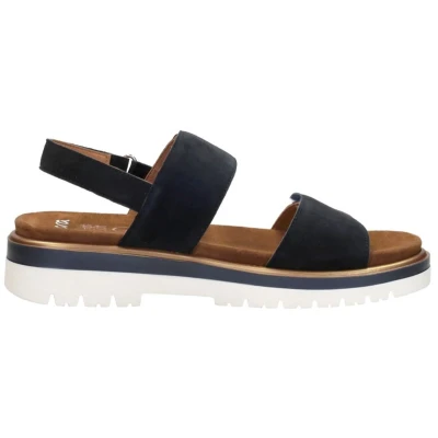 Afbeelding van Ara Malaga S Sandalen Plat Blauw Maat 38