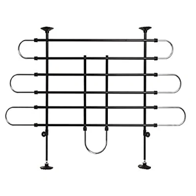 Afbeelding van Auto Veiligheidsrek Tara Zwart 100 160 cm x 75 130