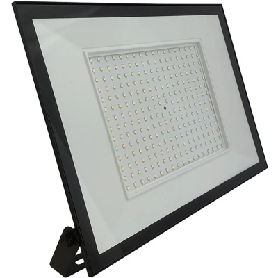 Afbeelding van V TAC VT 44208 B LED Schijnwerper E Serie IP65 Waterdicht Zwart 200W 19200 Lumen 4000K