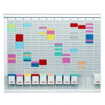 Image de Kit planningà fiches T Planning 12 mois Nobo