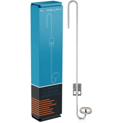 Afbeelding van Measury CO2 diffuser voor aquarium, roestvrij staal, 350 mm