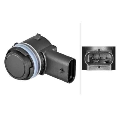 Afbeelding van HELLA 6PX 358 270 491 Parkeersensoren Achter, Voor Ultrasone sensor BMW: 2 Gran Tourer, X5, X1, MINI: Clubman