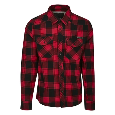 Afbeelding van Brandit Overhemd, Heren, Maat: 6XL, Black/red