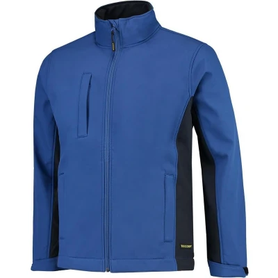 Afbeelding van Tricorp Softshell Jas Blauw/Marine Maat M