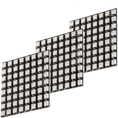 Afbeelding van AZDelivery 3 x U 64 LED Matrix Paneel CJMCU 8 * Module compatibel met Arduino en Raspberry Pi Inclusief E Book!