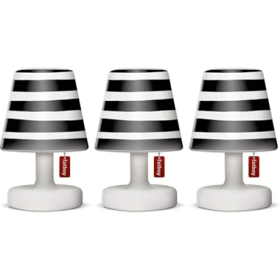 Afbeelding van Edison Mini Cappie Set van 3 Mr Black Stripe