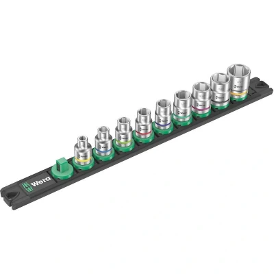 Afbeelding van Wera B Imperial 05005450001 Dopsleutelset Inch 3/8 9 delig