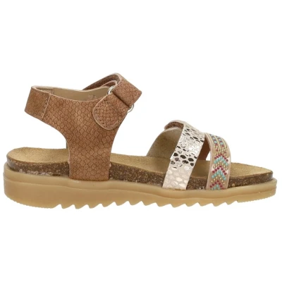 Afbeelding van Develab Meiden Sandalen Cognac Maat 23