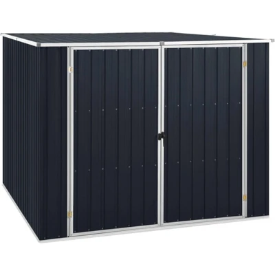 Afbeelding van Tuinschuur 195x198x159 cm gegalvaniseerd staal antraciet